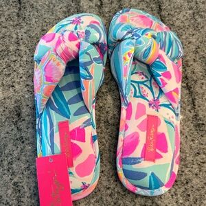 NWT Lilly Pulitizer Pool Slippers
